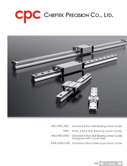 CPC Linear Guideways Catalogue
